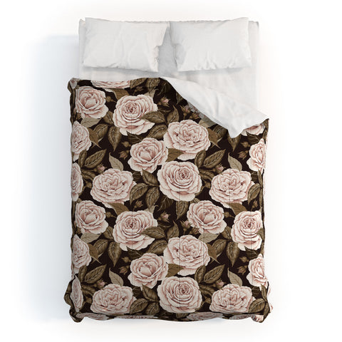 Avenie A Realm Of Roses Dark Academia Comforter