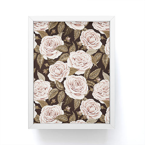 Avenie A Realm Of Roses Dark Academia Framed Mini Art Print