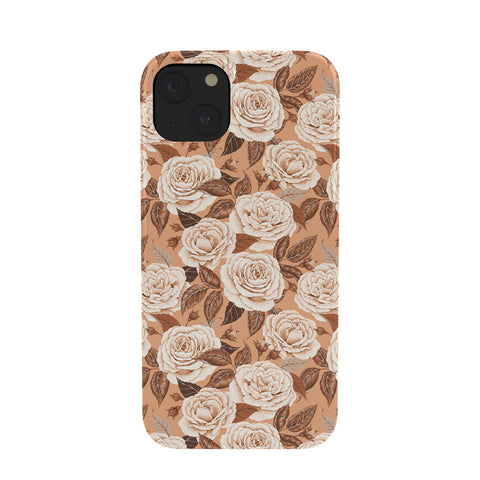 Avenie A Realm Of Roses In Terracotta Phone Case