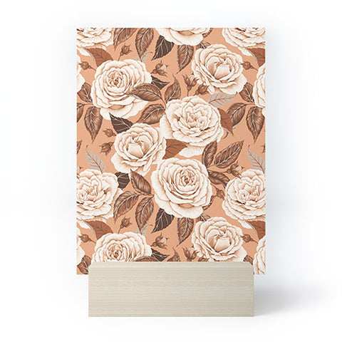 Avenie A Realm Of Roses In Terracotta Mini Art Print