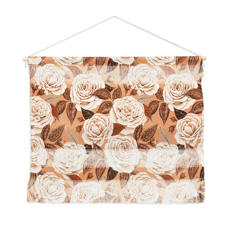 Avenie A Realm Of Roses In Terracotta Wall Hanging Landscape