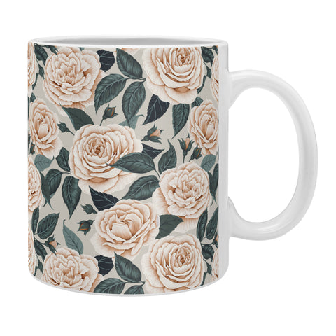 Avenie A Realm of Roses White Coffee Mug