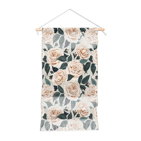 Avenie A Realm of Roses White Wall Hanging Portrait