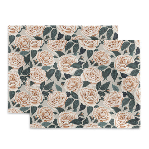 Avenie A Realm of Roses White Placemat