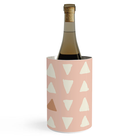 Avenie Abstract Arrows Pink Wine Chiller