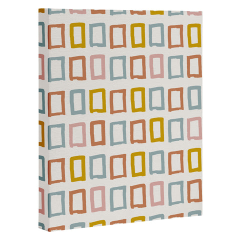 Avenie Abstract Rectangles Art Canvas