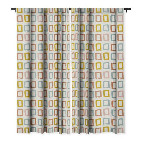 Avenie Abstract Rectangles Blackout Non Repeat