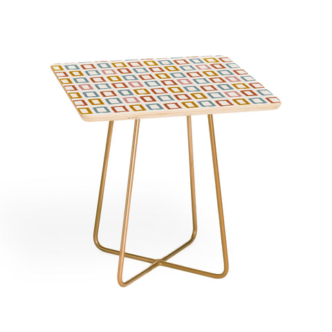 Avenie Abstract Rectangles Side Table