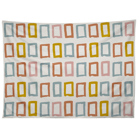 Avenie Abstract Rectangles Tapestry