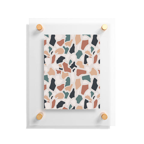 Avenie Abstract Terrazzo Classic Floating Acrylic Print