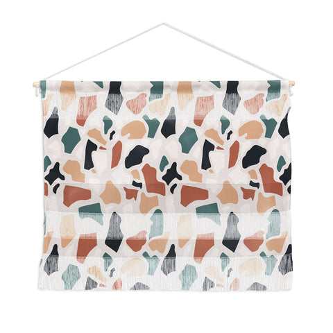 Avenie Abstract Terrazzo Classic Wall Hanging Landscape