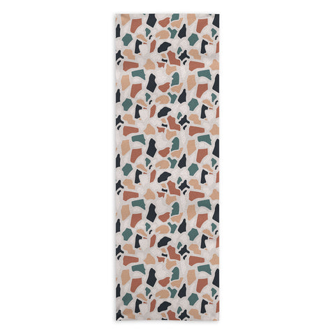 Avenie Abstract Terrazzo Classic Yoga Towel
