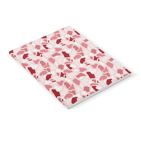 Avenie Abstract Terrazzo Pink Notebook