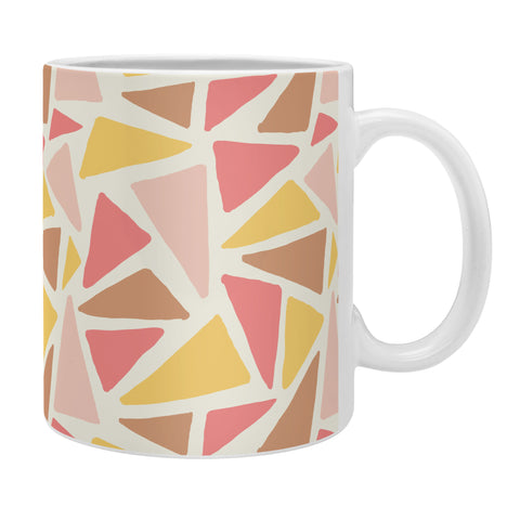 Avenie Abstract Triangle Mosaic Coffee Mug
