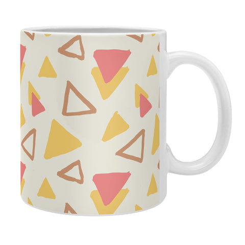 Avenie Abstract Triangles Coffee Mug