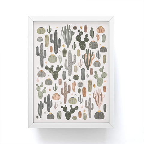Avenie After the Rain Cactus Medley Framed Mini Art Print