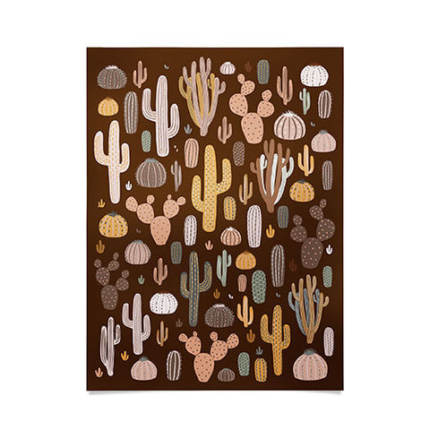 Avenie After the Rain Cactus Medley I Poster