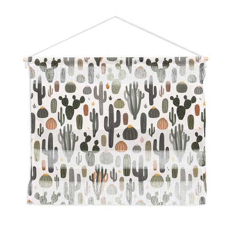 Avenie After the Rain Cactus Medley Wall Hanging Landscape