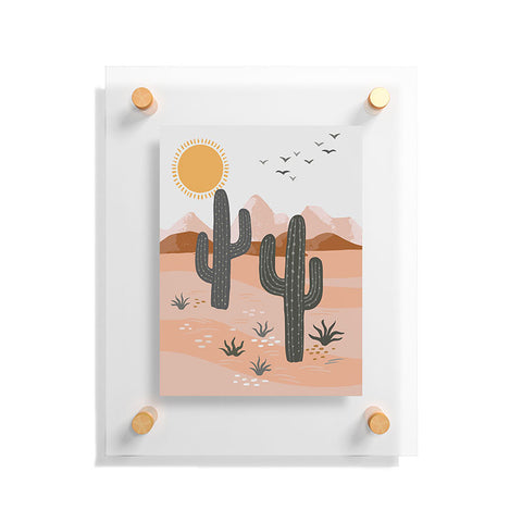 Avenie After The Rain Desert Floating Acrylic Print