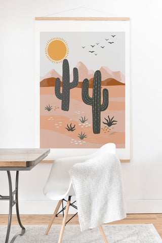 Avenie After The Rain Desert Art Print And Hanger