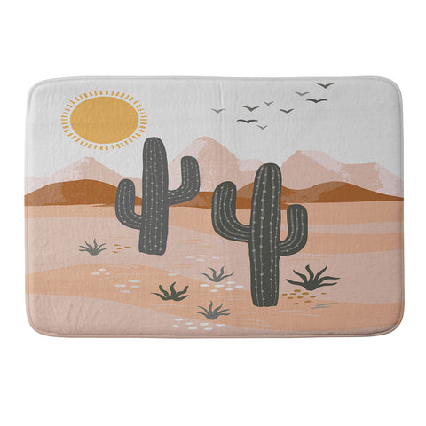 Avenie After The Rain Desert Memory Foam Bath Mat