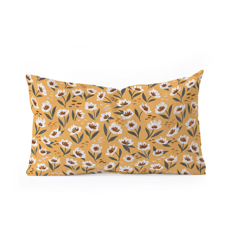 Avenie After the Rain Desert Blooms Oblong Throw Pillow