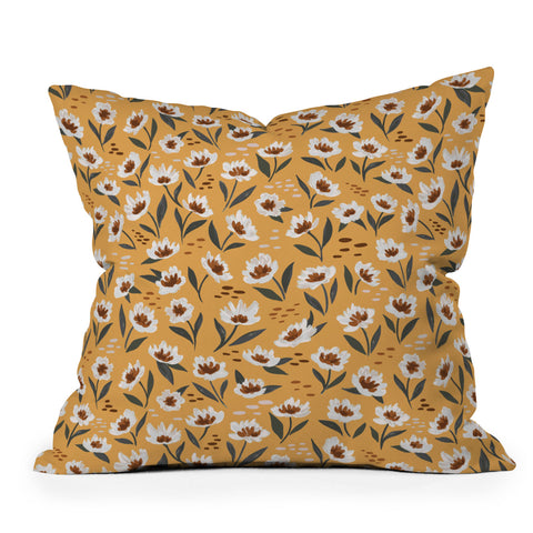 Avenie After the Rain Desert Blooms Throw Pillow