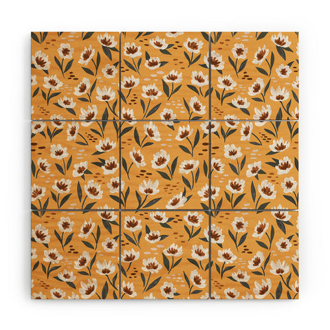 Avenie After the Rain Desert Blooms Wood Wall Mural