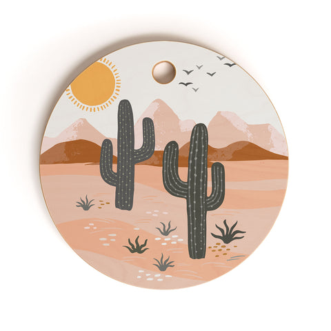 Avenie After The Rain Desert Cutting Board Round