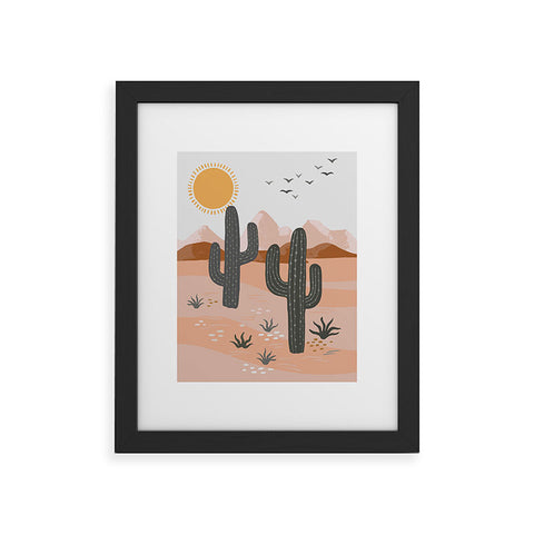 Avenie After The Rain Desert Framed Art Print