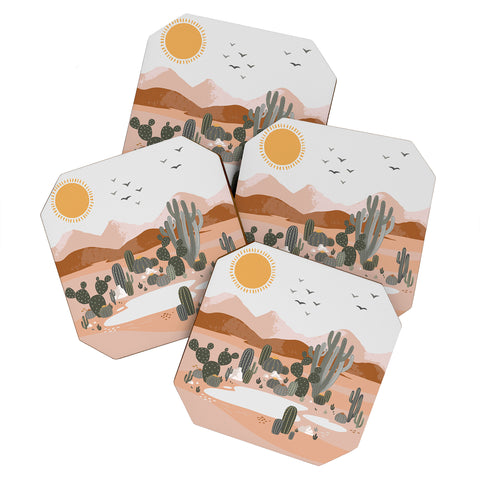 Avenie After the Rain Oasis Coaster Set