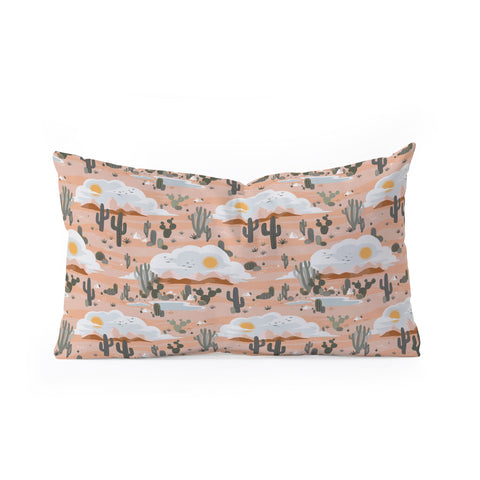 Avenie After the Rain Oasis Oblong Throw Pillow