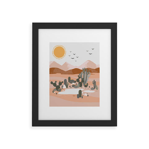 Avenie After the Rain Oasis Framed Art Print