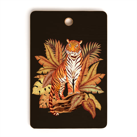 Avenie Autumn Jungle Tiger Cutting Board Rectangle