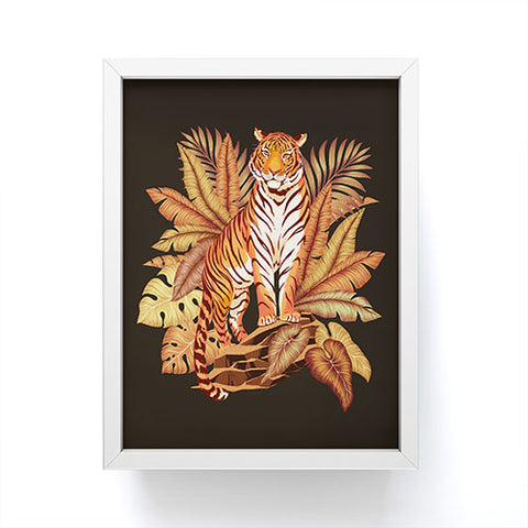 Avenie Autumn Jungle Tiger Framed Mini Art Print