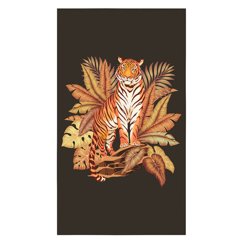 Avenie Autumn Jungle Tiger Tablecloth