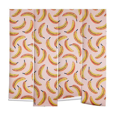Avenie Banana Sunshine Wall Mural