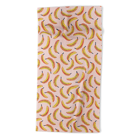 Avenie Banana Sunshine Beach Towel