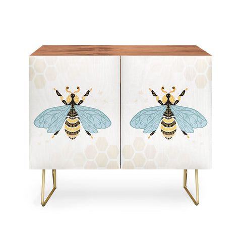 Avenie Bee and Honey Comb Credenza