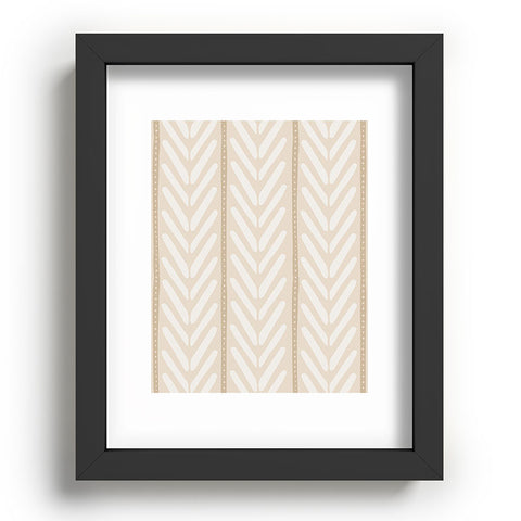 Avenie Bohemian Chevron Recessed Framing Rectangle