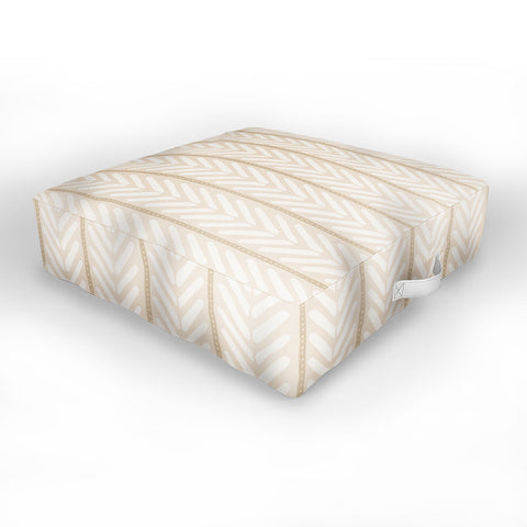 Avenie Bohemian Chevron Outdoor Floor Cushion