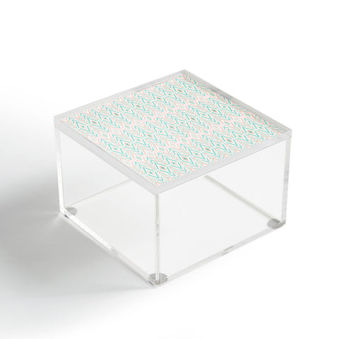 Avenie Bohemian Diamonds Mint Acrylic Box