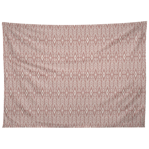 Avenie Bohemian Diamonds Peach Tapestry