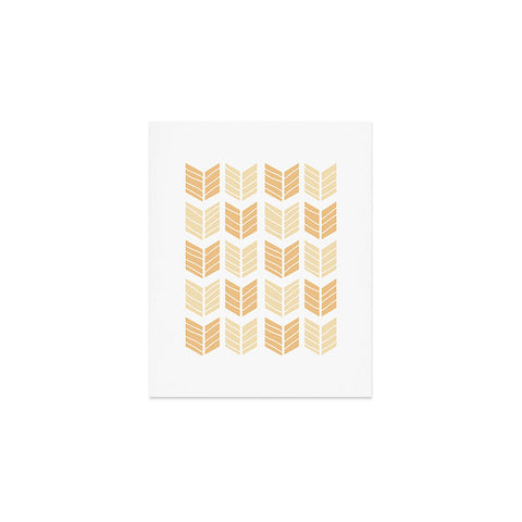 Avenie Boho Arrows Honey Art Print