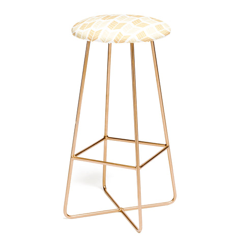 Avenie Boho Arrows Honey Bar Stool
