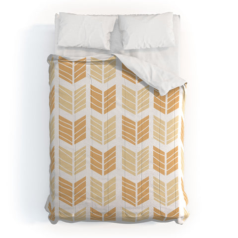 Avenie Boho Arrows Honey Comforter
