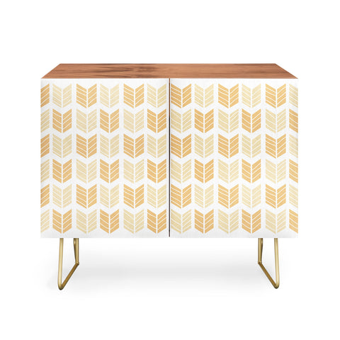 Avenie Boho Arrows Honey Credenza