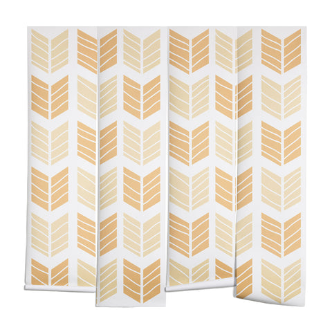 Avenie Boho Arrows Honey Wall Mural