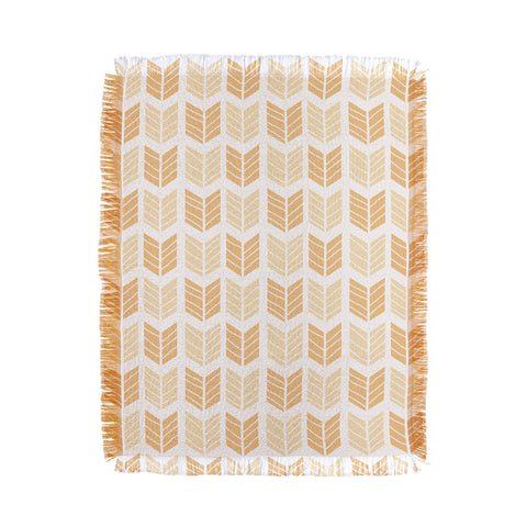 Avenie Boho Arrows Honey Throw Blanket