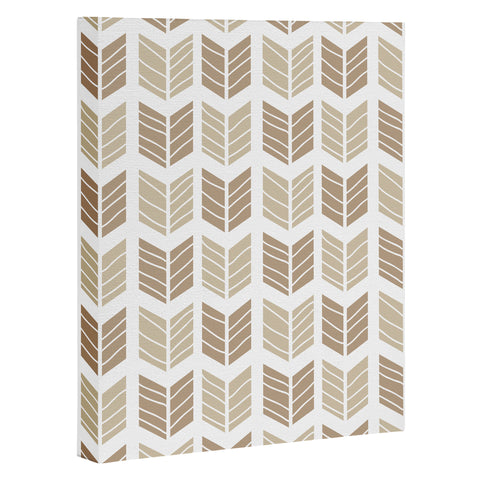 Avenie Boho Arrows Neutral Art Canvas